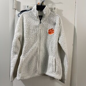 Clemson Tigers Small Boxercraft Sherpa Coat